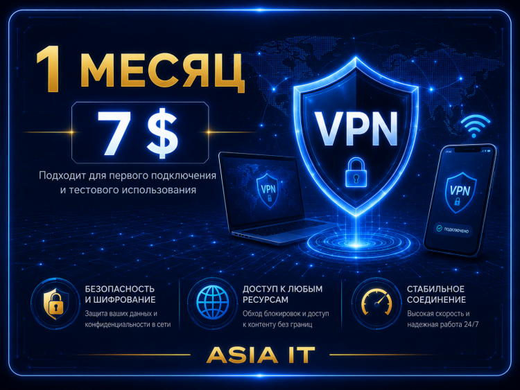 1 месяц VPN